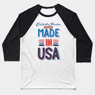 Made in USA Baseball T-Shirt